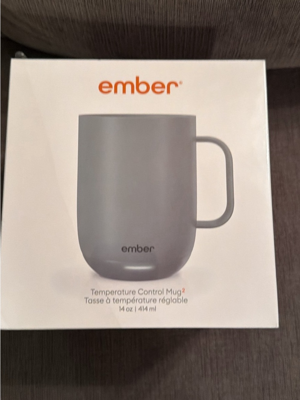 Ember Temperature Control Mug 14 oz - Grey